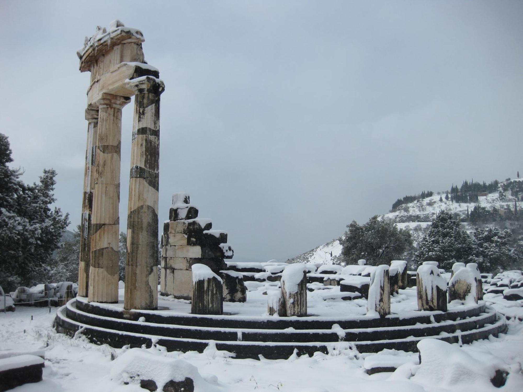 Parnassos Delphi Hotel Exterior foto